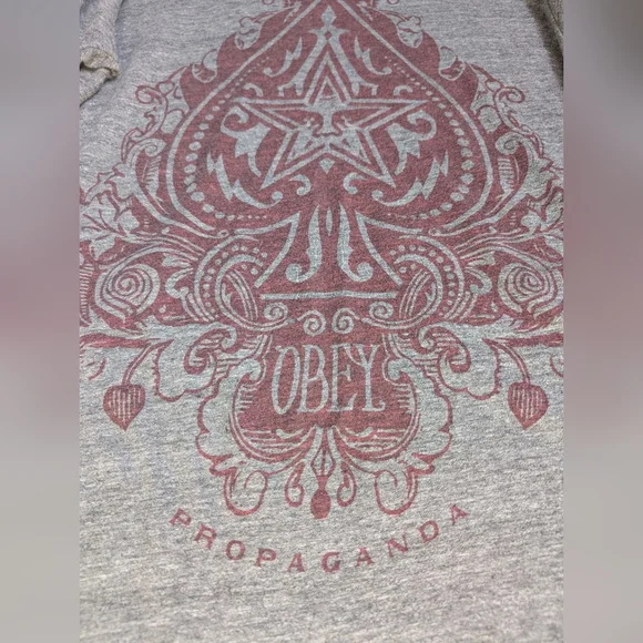 Rare Vintage Obey Propaganda T Shirt Made in USA -  Large - Picture 2 of 5